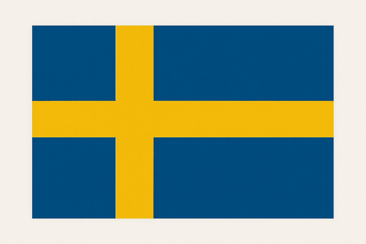 Sverige flagga